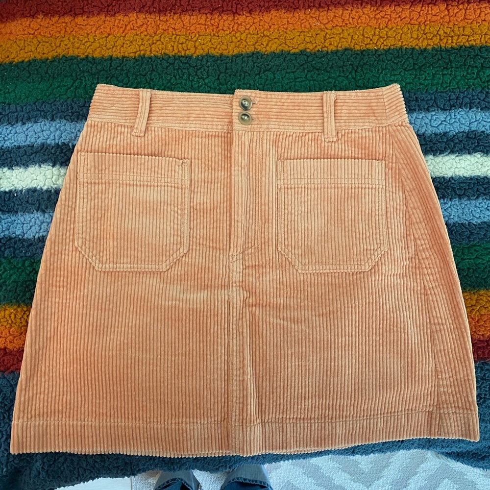 NWOT Madewell corduroy skirt!